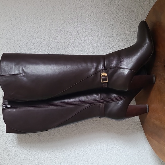 Mark Fisher shayna Brown multi leather boots - Picture 3 of 15